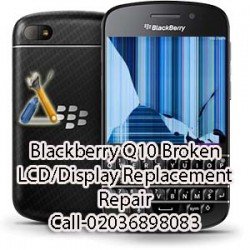 Blackberry Q10 Broken LCD/Display Replacement Repair